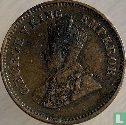 Brits-Indië ½ pice 1916 - Afbeelding 2