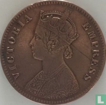 Brits-Indië ½ pice 1886 - Afbeelding 2
