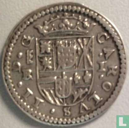Espagne 1 real 1683 - Image 2