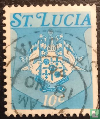  Wappen von St. Lucia