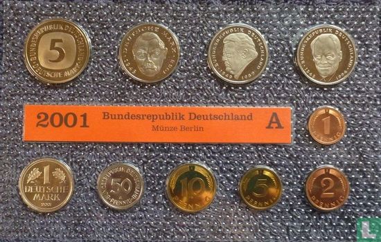 Germany mint set 2001 (A) - Image 1