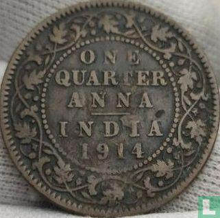 Brits-Indië ¼ anna 1914 - Afbeelding 1