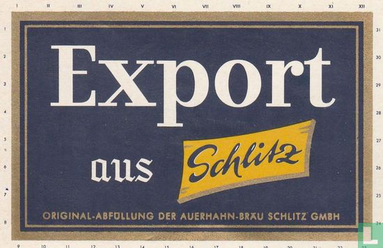 Export aus Schlitz
