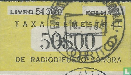 Radiodifusao 50$00