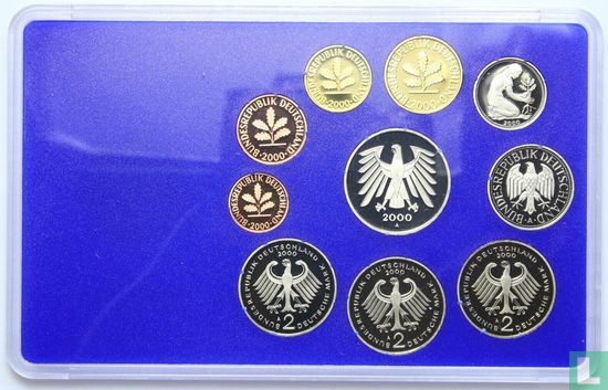 Duitsland jaarset 2000 (A - PROOF) - Afbeelding 2
