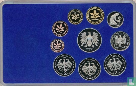 Allemagne coffret 1999 (J - BE) - Image 2