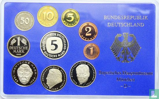 Allemagne coffret 1998 (D - BE) - Image 1