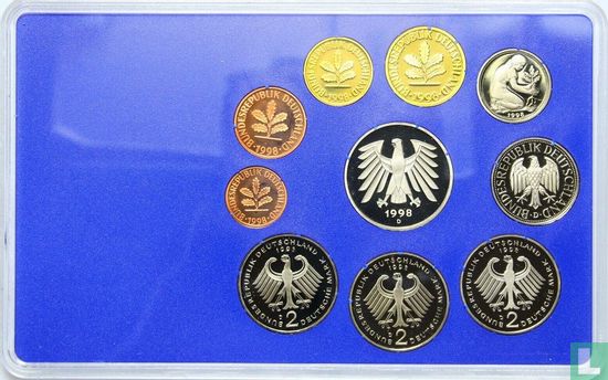 Allemagne coffret 1998 (D - BE) - Image 2