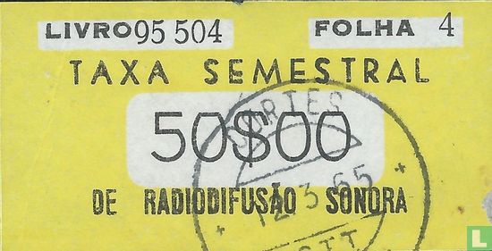 Radiodifusao 50$00 