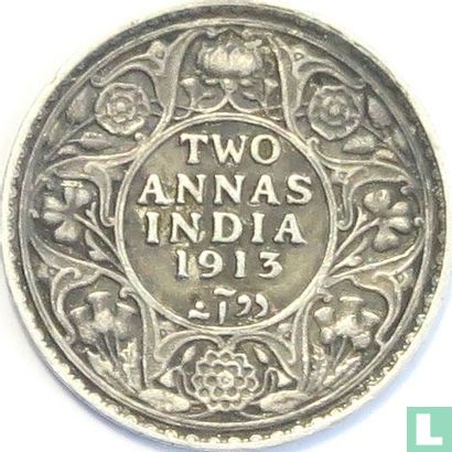 Britisch-Indien 2 Anna 1913 (Kalkutta) - Bild 1