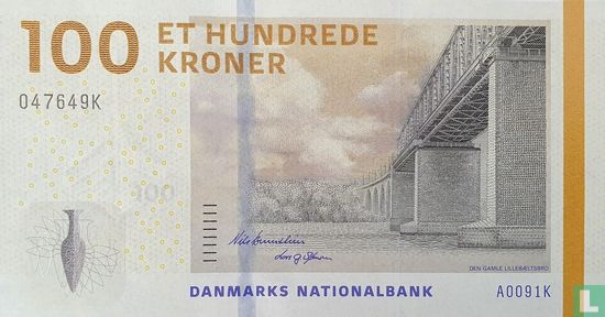 Denemarken 100 kroner 2009 - Afbeelding 1