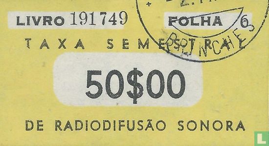 Radiodifusao 50$00