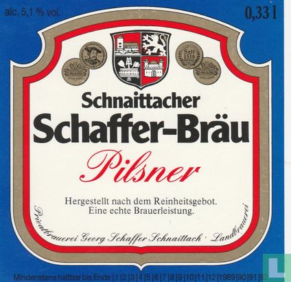 Schaffer-Bräu Pilsner