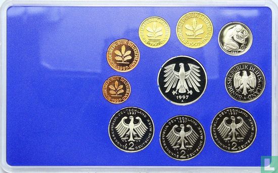 Duitsland jaarset 1997 (A - PROOF) - Afbeelding 2