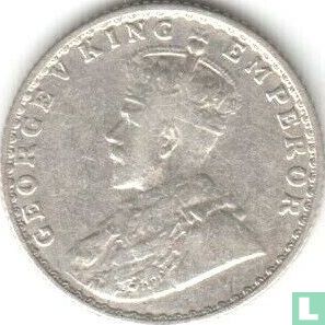 British India ¼ rupee 1915 (Bombay) - Image 2