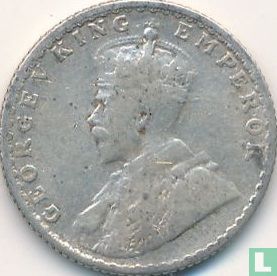 Britisch-Indien ¼ Rupee 1914 (Kalkutta) - Bild 2