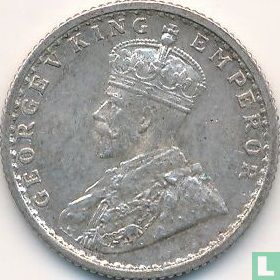 British India ¼ rupee 1934 - Image 2