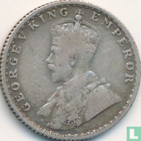 Inde britannique ¼ rupee 1925 - Image 2