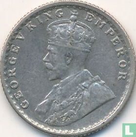 Britisch-Indien ¼ Rupee 1917 - Bild 2