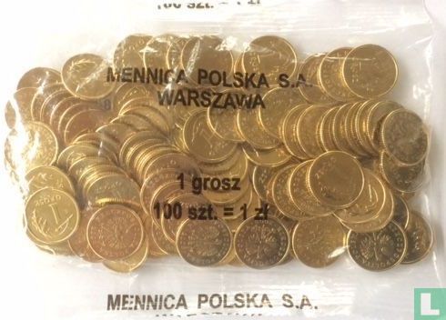Polen 1 Grosz 2008 (Sack) - Bild 1