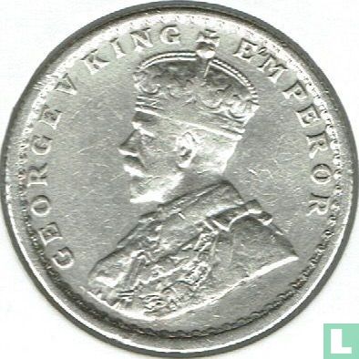 Inde britannique ½ rupee 1922 (Calcutta) - Image 2