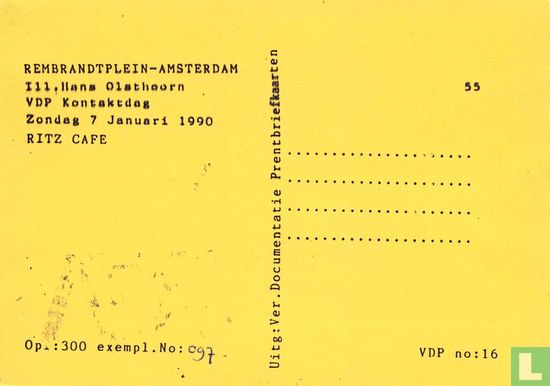VDP 0016 - VDP Kontaktdag 7 januari 1990 - Afbeelding 2