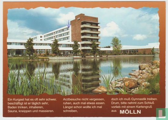 Clinic - Klinik Hellbachtal - Health - Medical - Moelln - Mölln - Schleswig-Holstein - Germany - Postcard - Image 1