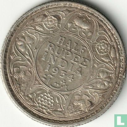 Britisch-Indien ½ Rupee 1934 - Bild 1