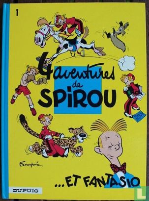 4 aventures de Spirou ...et Fantasio - Afbeelding 1