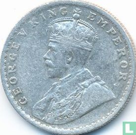 Brits-Indië 1 rupee 1916 (Bombay) - Afbeelding 2