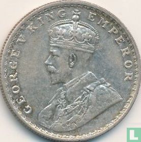Brits-Indië 1 rupee 1920 (Bombay) - Afbeelding 2