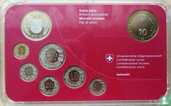 Switzerland mint set 2013 - Image 2