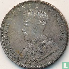 Brits-Indië 1 rupee 1912 (Calcutta) - Afbeelding 2