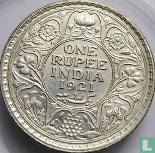 Inde britannique 1 rupee 1921 - Image 1