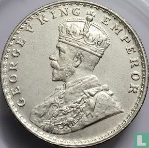 British India 1 rupee 1921 - Image 2
