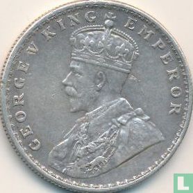 Inde britannique 1 rupee 1919 (Calcutta) - Image 2