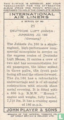 Deutsche Luft Hansa : Junkers Ju.160  - Image 2