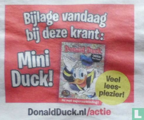 Bijlage vandaag bij de krant: Mini Duck!