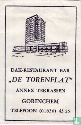 Dak Restaurant Bar "De Torenflat"  - Afbeelding 1