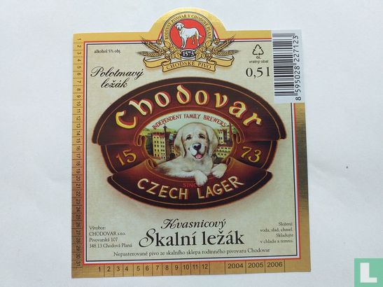 Chodovar Czech lager 