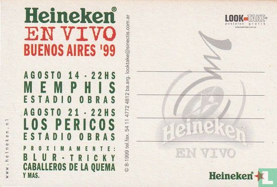 Heineken - En Vivo Buenos Aires '99 - Afbeelding 2