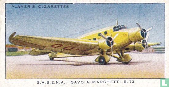 S.A.B.E.N.A. : Savoia-Marchetti S.73 - Bild 1
