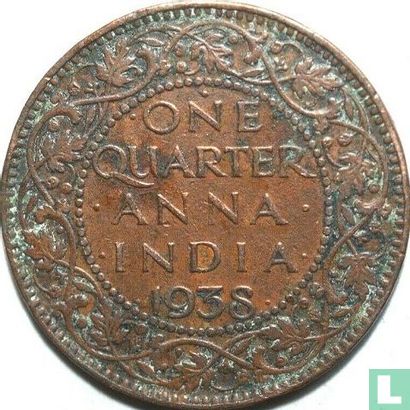 Brits-Indië ¼ anna 1938 (Bombay) - Afbeelding 1