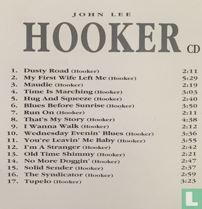 John Lee Hooker CD1 - Afbeelding 2
