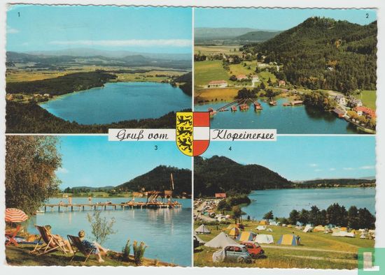Klopeinersee - Lake Klopein - Kärnten - Carinthia - Austria - Postcard - Afbeelding 1