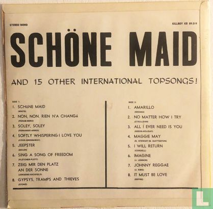 Schöne Maid and other International Top hits - Image 2