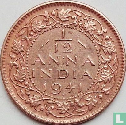 Inde britannique 1/12 anna 1941 - Image 1