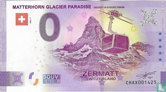 CHAX-07a Le paradis du glacier du Cervin Le plus haut d'Europe 3.883 m - Image 1