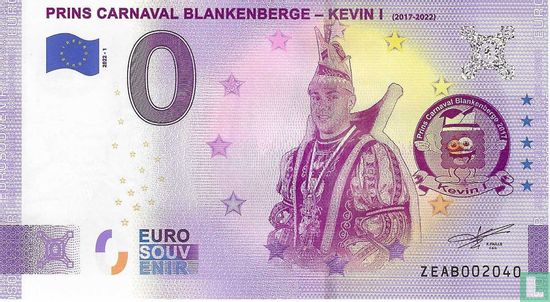ZEAB 1b Prinz Karneval Blankenberge - Kevin I (2017-2022) - Bild 1