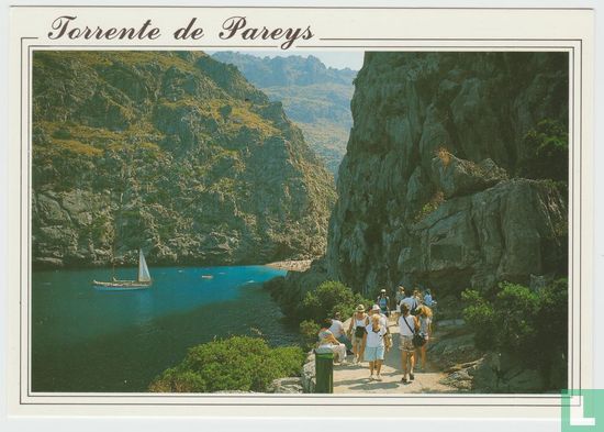 Mallorca Torrent de Pareis - Islas Baleares - Balearic Islands - Spain Postcard - Afbeelding 1